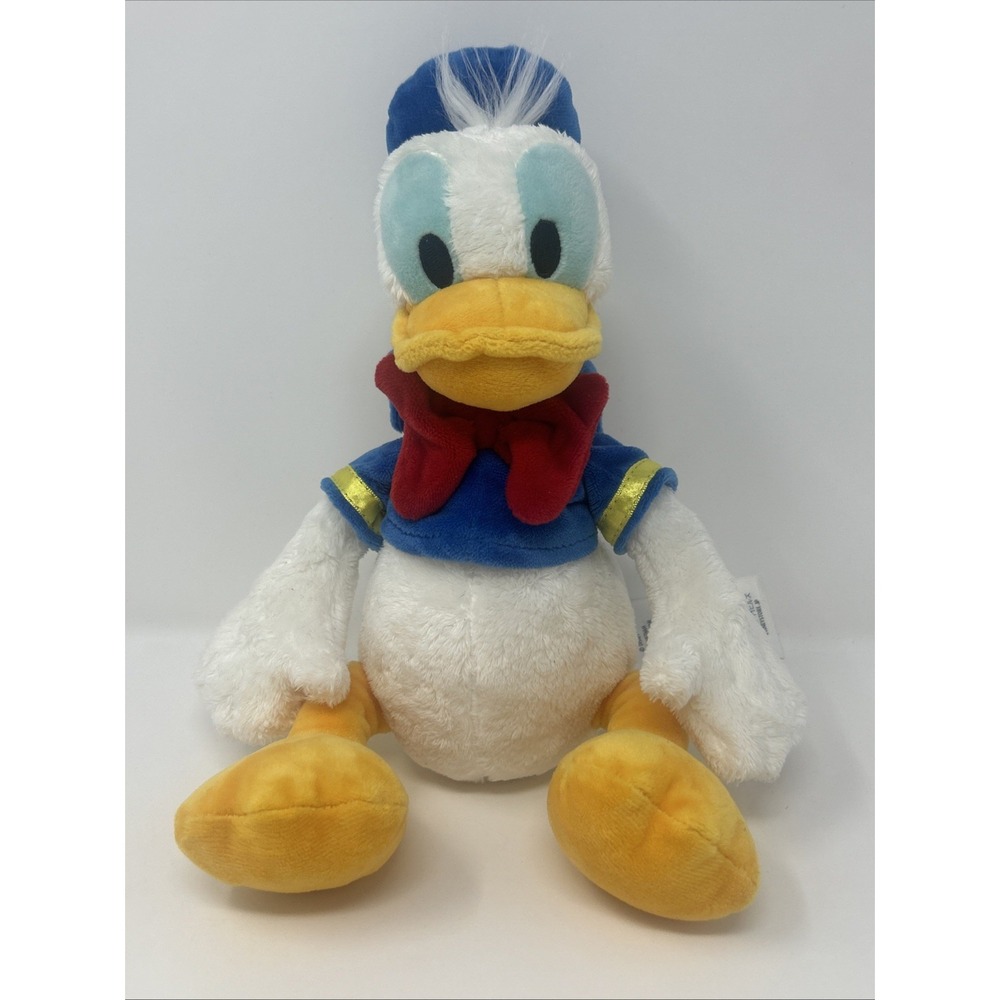 Disney Store Donald Duck Plush 13" Stuffed Animal Classic Mickey & Friends